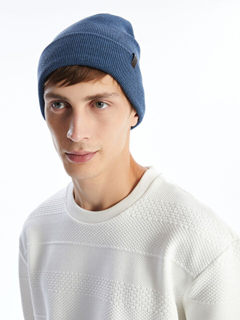 LCW ACCESSORIES Basic Erkek Bere - W49096Z8-DBJ