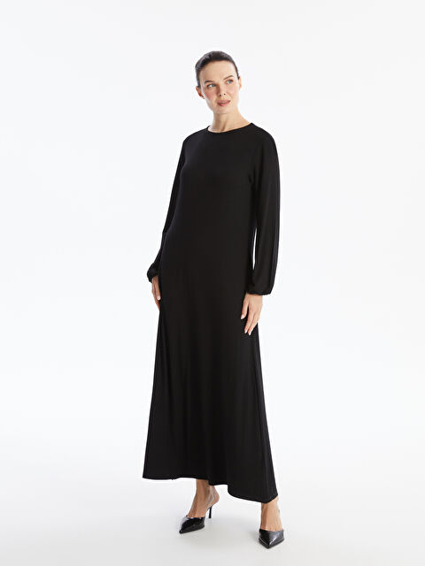 LCW Grace Bisiklet Yaka Elbise - W49210Z8-CVL