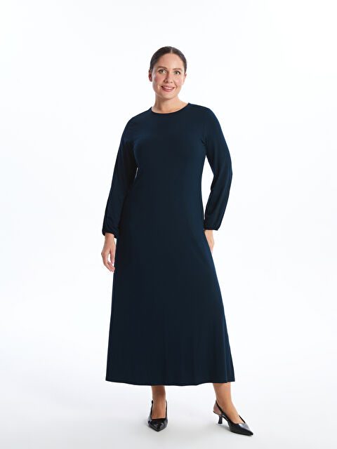 LCW Grace Bisiklet Yaka Elbise - W49210Z8-E1J