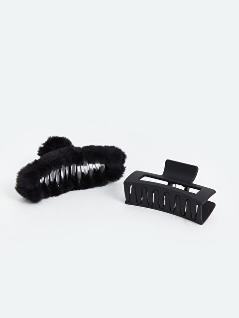 LCW ACCESSORIES مشبك وربطة شعر للسيدات - عبوتان - W49426Z8-M0T