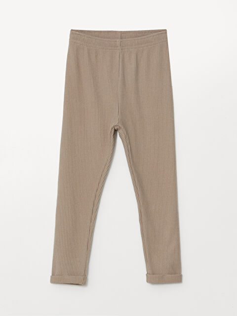 LCW Kids Beli Lastikli Basic Erkek Çocuk Tayt - W49482Z1-KL8