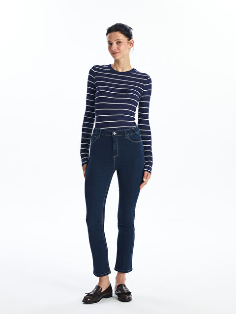 LCWAIKIKI Classic Slim Fit Kadın Jean Pantolon - W49982Z8-309