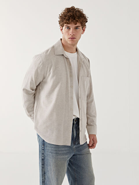 XSIDE Regular Fit Uzun Kollu Erkek Gömlek - W4AB86Z8-VGK