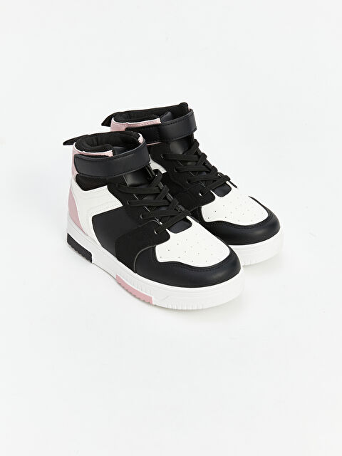 LCW STEPS Lace-Up and Hook-and-Loop Girls' Sneakers - W4AC44Z4-M0T