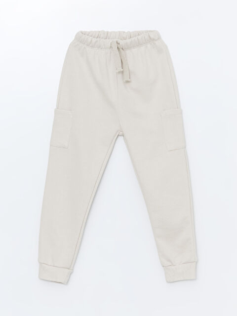 LCW Kids Beli Lastikli Kalın Erkek Bebek Jogger Eşofman Alt - W4AD63Z1-FZJ