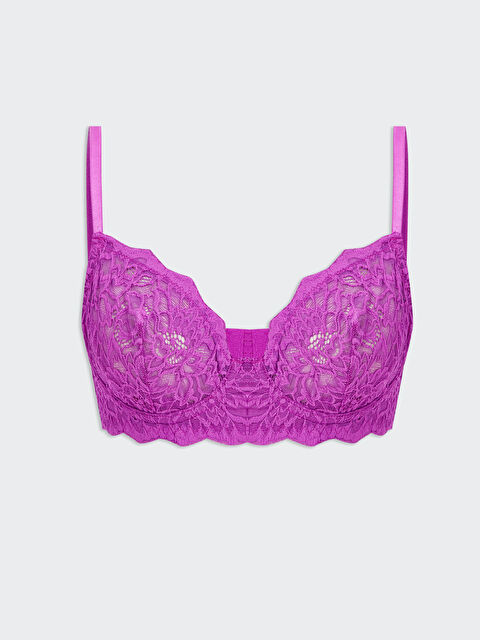 LCW DREAM Balenli Dolgusuz Dantelli Tişört Sütyen - W4AE13Z8-P6L