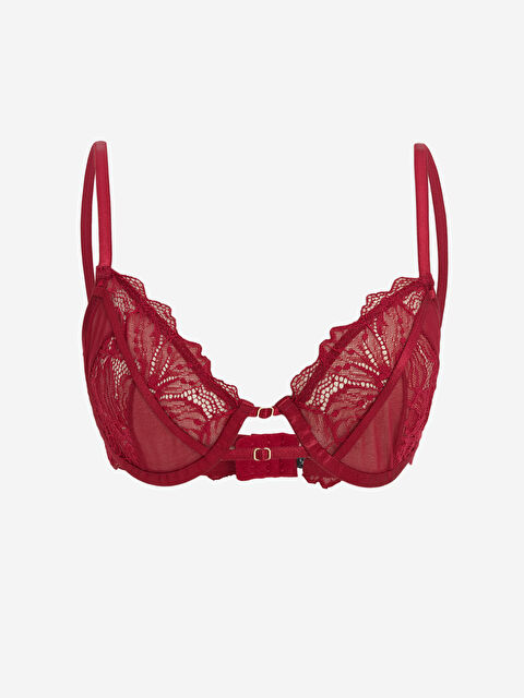 LCW DREAM Balenli Pedsiz Dantelli Fantezi Tişört Sütyen - W4AE65Z8-HFM