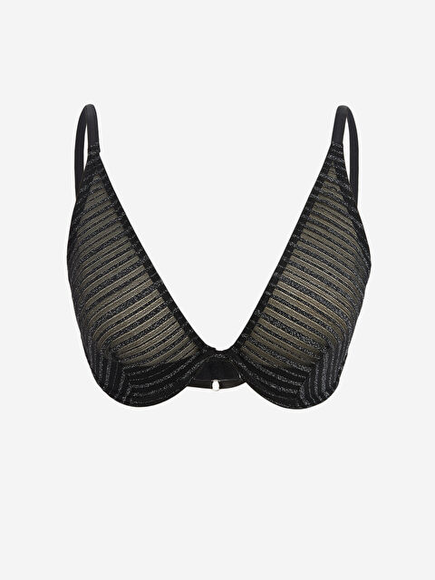 LCW DREAM Balenli Dolgusuz Desenli Fantezi Tişört Sütyen - W4AE78Z8-CVL