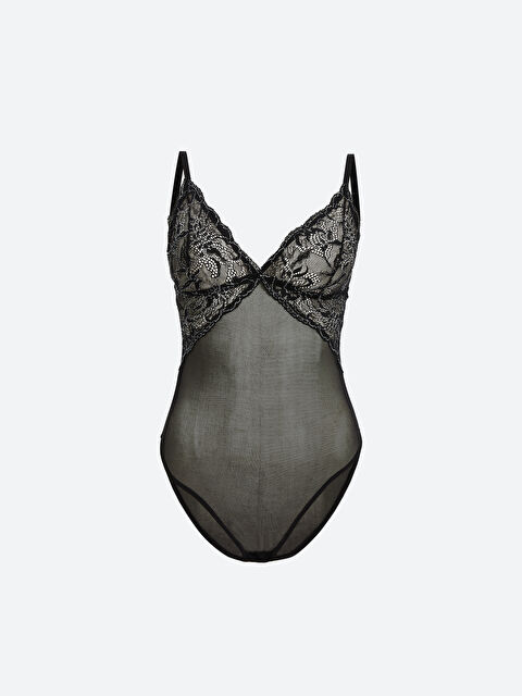 LCW DREAM Dantel Detaylı Bodysuit - W4AE81Z8-CVL