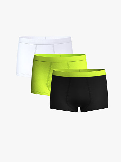 LCW Kids Basic Boys' Boxer Trunks 3-Pack