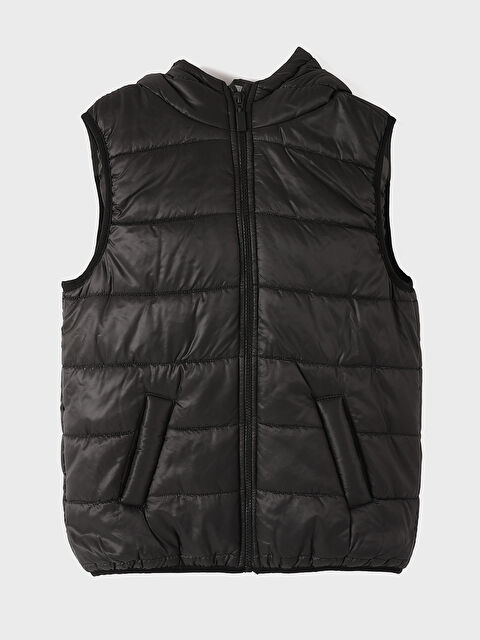 LCW Kids Gilet Doudoune à Capuche pour Garçons - W4AG66Z4-CVL