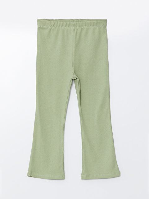 LCW Kids Beli Lastikli Basic ispanyol Paça Kız Bebek Tayt - W4AJ06Z1-FHV