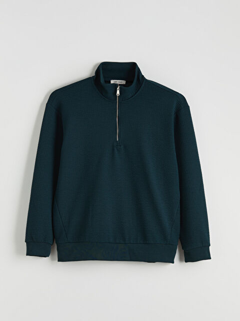 LCW Vision Dik Yaka Erkek Sweatshirt - W4AR01Z8-J3M