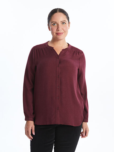 LCW Grace Kaçık Yaka Kadın Bluz - W4AV09Z8-HMB