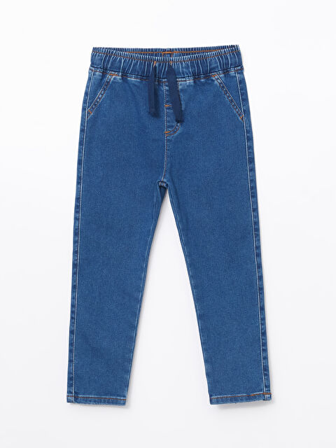 LCW Kids Beli Lastikli Erkek Çocuk Jean Pantolon - W4AY95Z1-309