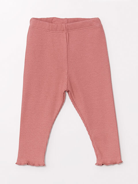 LCW baby Beli Lastikli Basic Kız Bebek Tayt - W4BA24Z1-RSS