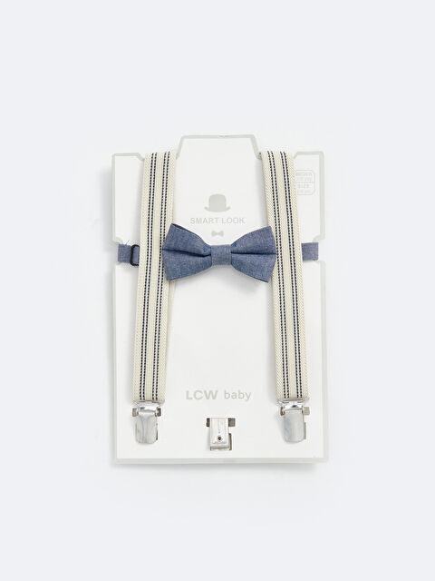 LCW baby Erkek Bebek Papyon ve Pantolon Askısı - W4BA93Z1-S7N