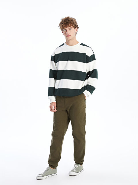 LCW Vision Slim Fit Men's Jogger Trousers - W4BC31Z8-SEM