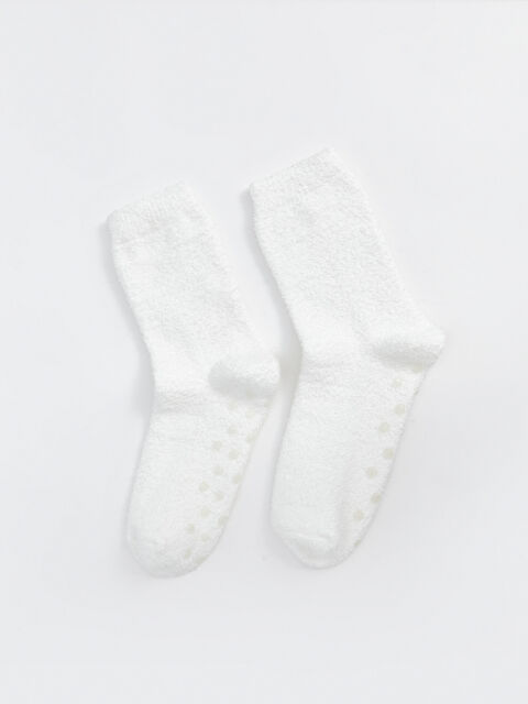 LCW DREAM Kaydırmaz Tabanlı Kadın Ev Çorabı - W4BE84Z8-J5E