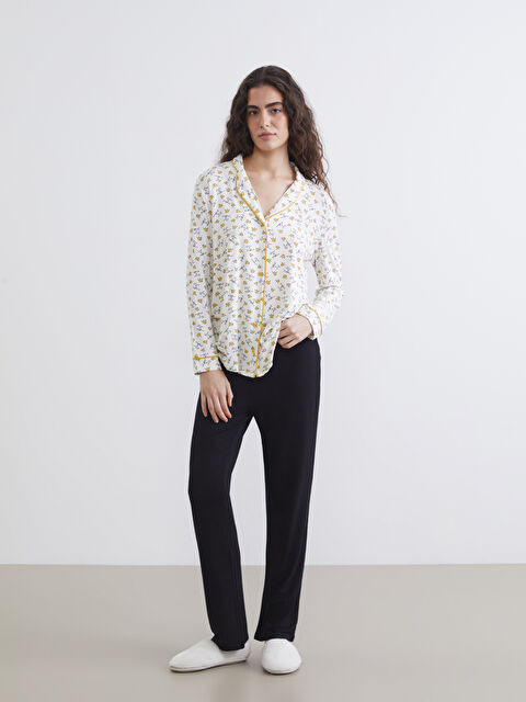 LCW DREAM Beli Lastikli Kadın Pijama Altı - W4BF95Z8-CVL