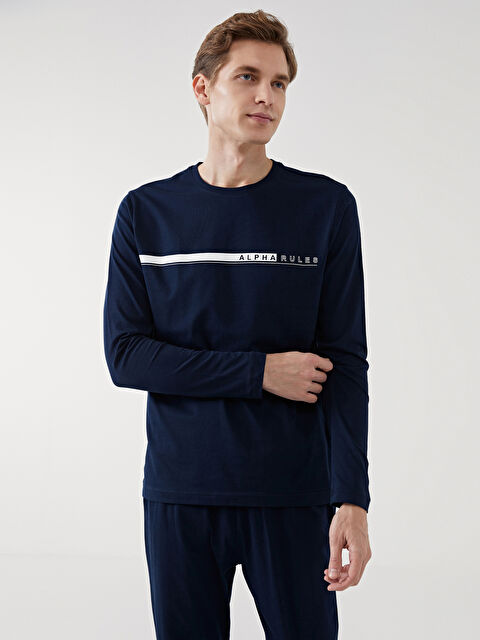 LC WAIKIKI Regular Fit Men's Pyjama Set - W4BH55Z8-RFF