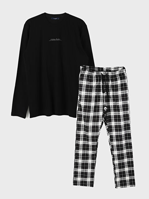 LC WAIKIKI Regular Fit Men's Pyjama Set - W4BH63Z8-LQJ