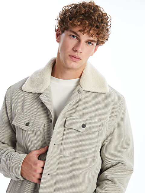 XSIDE Standart Kalıp Gömlek Yaka Erkek Mont - W4BH92Z8-YG7