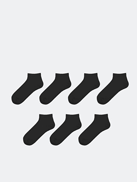 LCW ACCESSORIES Bambu Erkek Patik Çorap 7'li - W4BL22Z8-HEG