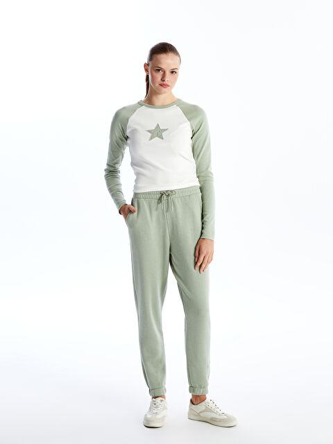 XSIDE Kadın Beli Lastikli Düz Jogger Eşofman Altı - W4BM29Z8-Y0W