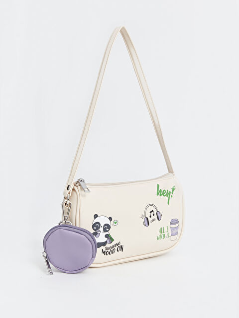 LCW ACCESSORIES Baskılı Kız Çocuk Kol Çantası - W4BO40Z4-FES