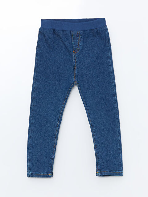 LCW baby Beli Lastikli Erkek Bebek Pantolon - W4BO70Z1-309