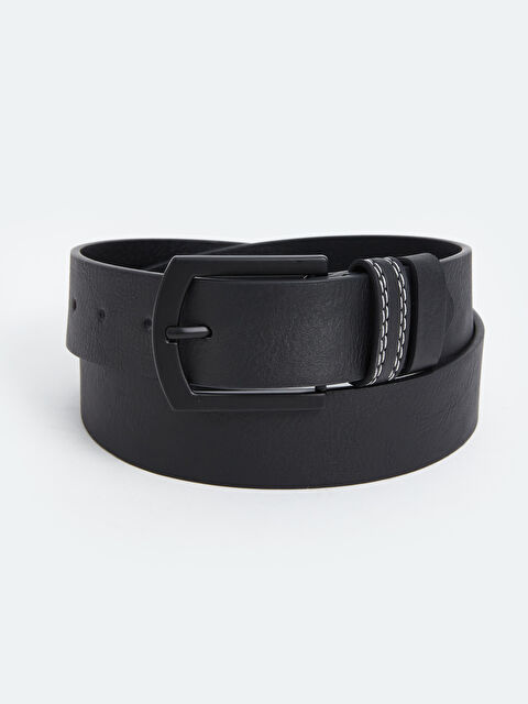 LCW ACCESSORIES Deri Görünümlü Erkek Kemer - W4BO96Z8-HUC