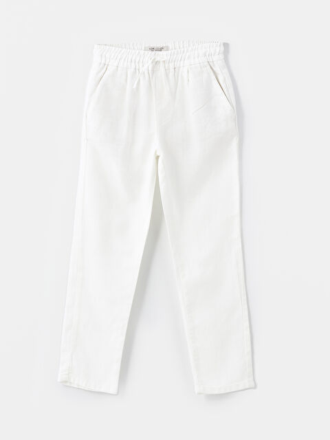 LCW Vision Beli Lastikli Basic Erkek Çocuk Pantolon - W4BP42Z4-R9J