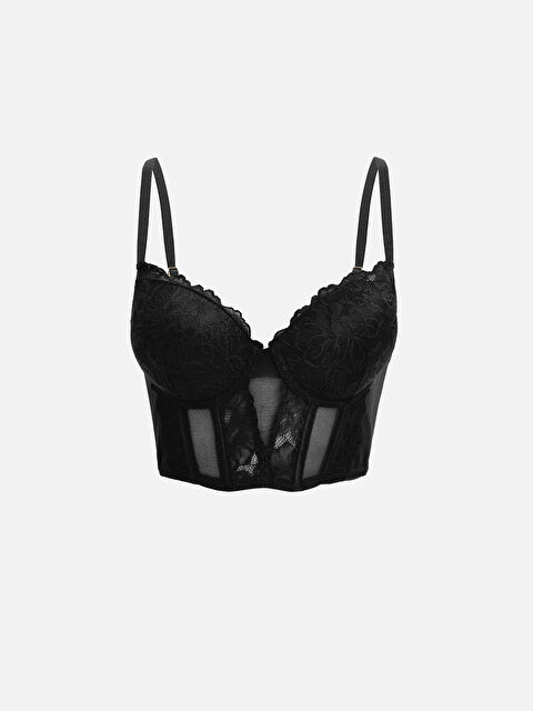 LCW DREAM Balenli Dolgusuz Dantelli Bralet - W4BP57Z8-CVL