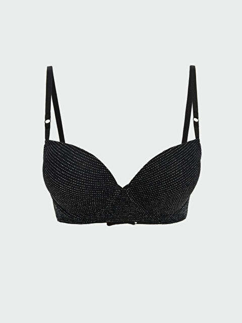 LCW DREAM Balenli Yarım Dolgulu Desenli Tişört Sütyen - W4BP63Z8-SLQ