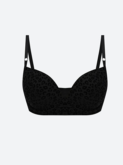 LCW DREAM Balenli Dolgusuz Desenli Tişört Sütyen - W4BP65Z8-CVL