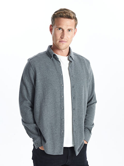 SOUTHBLUE Regular Fit Uzun Kollu Erkek Gömlek - W4BR35Z8-QDS