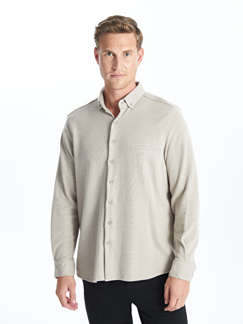 SOUTHBLUE Regular Fit Uzun Kollu Erkek Gömlek - W4BR35Z8-QSC