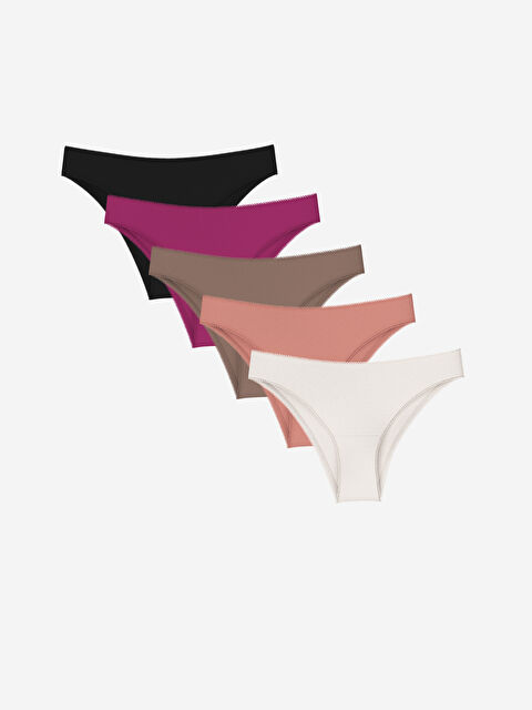 LCW DREAM Düz Brazilian Külot 5'li - W4BS39Z8-GTA