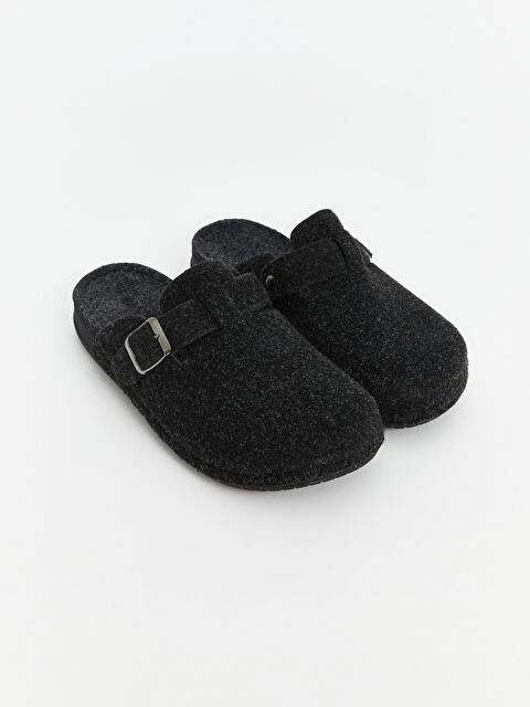 LCW STEPS Süet Görünümlü Erkek Ev Terliği - W4BT65Z8-HUC