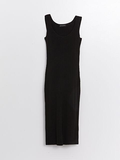 LCW Comfort U Yaka Triko Elbise - W4BU49Z8-CVL