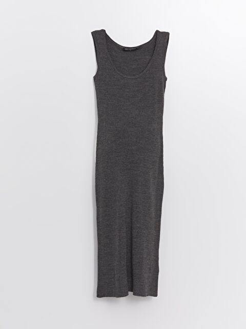 LCW Comfort U Yaka Triko Elbise - W4BU49Z8-L8N