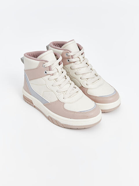 LCW STEPS Bağcıklı Kız Çocuk Bilek Boy Spor Ayakkabı - W4CE75Z4-CR8