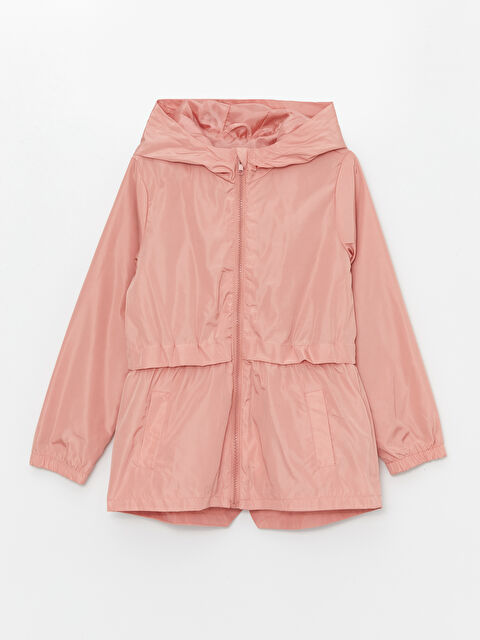 LCW Kids Kapüşonlu Kız Çocuk Yağmurluk - W4CG20Z4-FFK