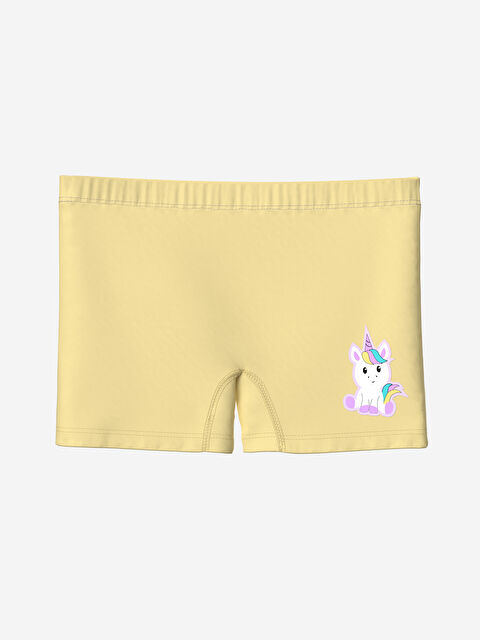 LCW Kids Baskılı Kız Çocuk Boxer - W4CG40Z4-FQJ