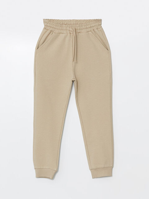 LCW Kids Beli Lastikli Kalın Basic Erkek Çocuk Jogger Eşofman Altı - W4CH43Z1-FHL