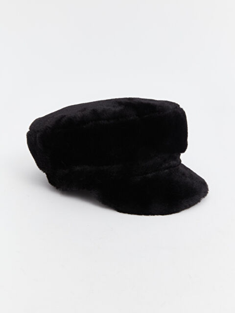 LCW ACCESSORIES قبعة قبطان قطيفة للسيدات - W4CH54Z8-HEG