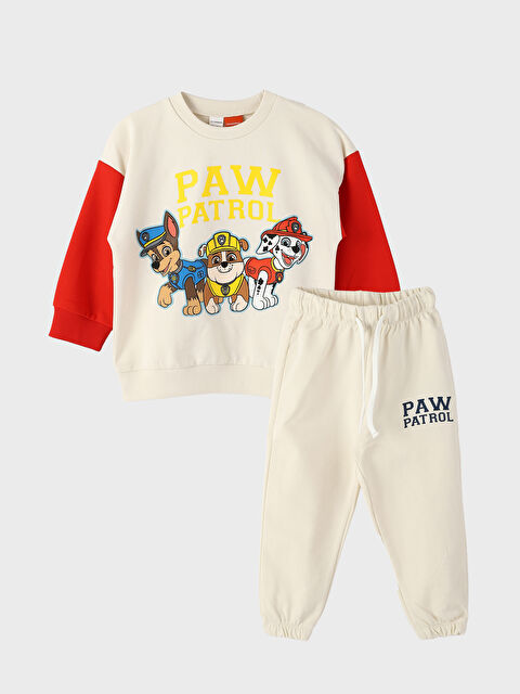 LCW Kids Baby Boys' Paw Patrol Printed Set - W4CH73Z1-QVK
