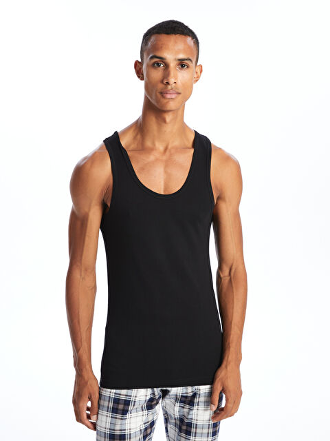 LC WAIKIKI U Yaka Penye Erkek Atlet - W4CM05Z8-CVL