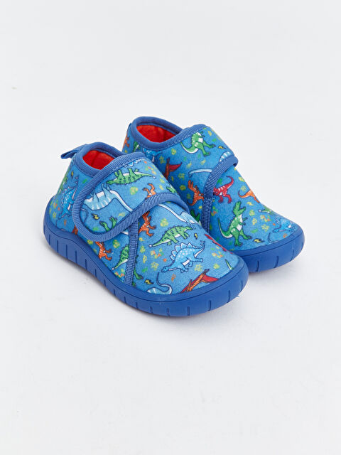 LCW STEPS Baskılı Erkek Bebek Ev Ayakkabısı - W4CM47Z1-V5C